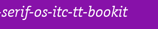 Officina-Serif-OS-ITC-TT-BookIt.ttf英文字体下载