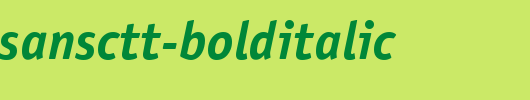 OfficinaSansCTT-BoldItalic.ttf英文字体下载