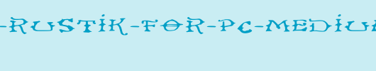 Ol-Wes-Rustik-for-PC-Medium.ttf英文字体下载