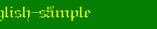 Old-English-Sample.ttf英文字体下载