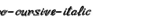 Old-Figaro-Cursive-Italic.ttf英文字体下载