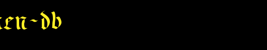 Old-Germen-DB.ttf英文字体下载
