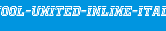 Old-School-United-Inline-Italic.ttf英文字体下载