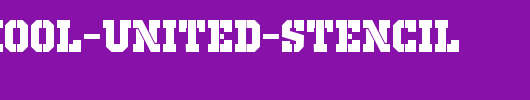 Old-School-United-Stencil.ttf英文字体下载