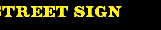 Old-Street-Sign.ttf英文字体下载
