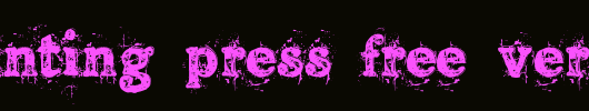 Old-printing-press_FREE-version.ttf英文字体下载