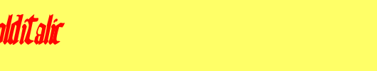 OldGerman-BoldItalic.ttf英文字体下载