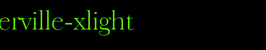 Oldbaskerville-Xlight.ttf英文字体下载