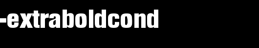 Olympia-ExtraBoldCond.ttf英文字体下载