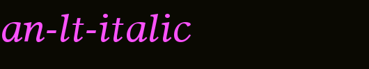 Olympian-LT-Italic.ttf英文字体下载