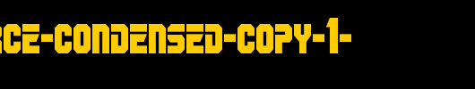 OmegaForce-Condensed-copy-1-.ttf英文字体下载