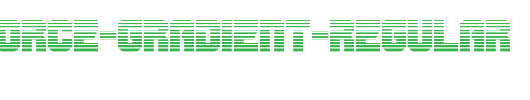 OmegaForce-Gradient-Regular.ttf英文字体下载
