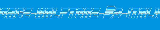 OmegaForce-Halftone-3D-Italic-copy-1-.ttf英文字体下载