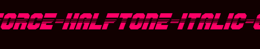 OmegaForce-Halftone-Italic-copy-1-.ttf英文字体下载