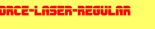 OmegaForce-Laser-Regular.ttf英文字体下载