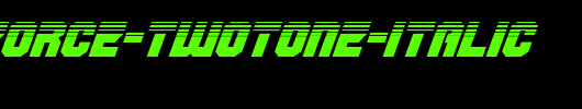 OmegaForce-Twotone-Italic.ttf英文字体下载