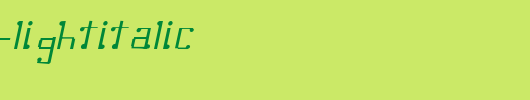 Omellons-LightItalic.ttf英文字体下载