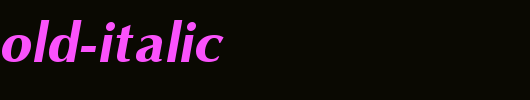 Omni-Bold-Italic.ttf英文字体下载