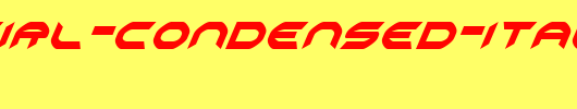 Omni-Girl-Condensed-Italic.ttf英文字体下载