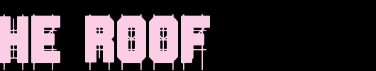 On-The-Roof.ttf英文字体下载