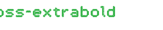OneCross-ExtraBold.ttf英文字体下载