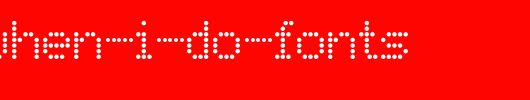 Only-When-I-Do-Fonts.ttf英文字体下载