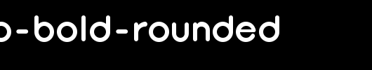 Opificio-Bold-Rounded.ttf英文字体下载