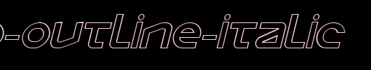 Opilio-Outline-Italic.ttf英文字体下载