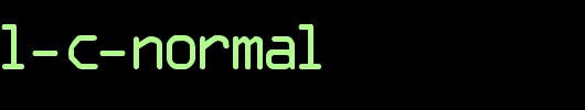 Optical-C-Normal.ttf英文字体下载
