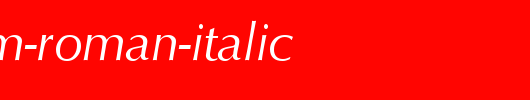 Optimum-Roman-Italic.ttf英文字体下载