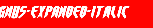 Opus-Magnus-Expanded-Italic.ttf英文字体下载