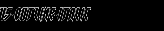 Opus-Magnus-Outline-Italic.ttf英文字体下载