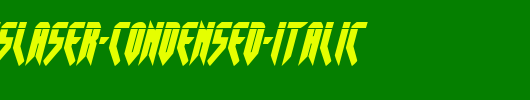 Opus-MagnusLaser-Condensed-Italic.ttf英文字体下载
