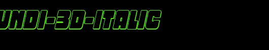Opus-Mundi-3D-Italic.ttf英文字体下载