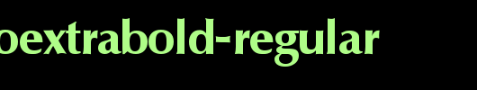 OpusTwoExtrabold-Regular.ttf英文字体下载