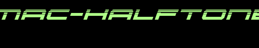 Oramac-Halftone-Italic.ttf英文字体下载