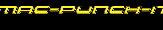 Oramac-Punch-Italic.ttf英文字体下载