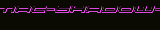 Oramac-Shadow-Italic-copy-2-.ttf英文字体下载
