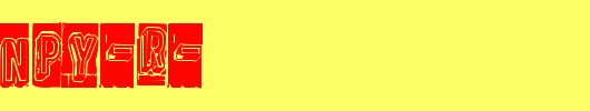 Oravanpy-r-.ttf英文字体下载
