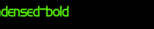 Orbit-Condensed-Bold.ttf英文字体下载