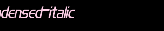 Orbit-Condensed-Italic.ttf英文字体下载
