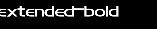 Orbit-Extended-Bold.ttf英文字体下载
