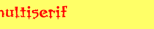 OrbusMultiserif.ttf英文字体下载