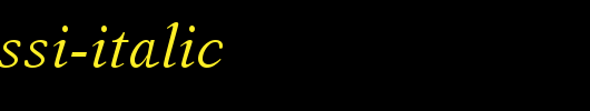 Orchid-SSi-Italic.ttf英文字体下载
