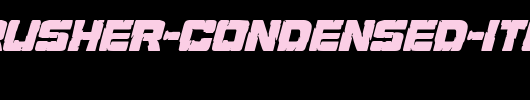 Ore-Crusher-Condensed-Italic.ttf英文字体下载