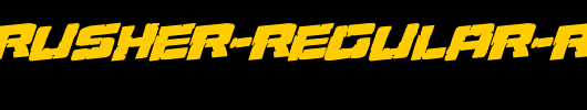 Ore-Crusher-Regular-Rotalic.ttf英文字体下载