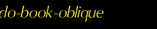 Oregon-LDO-Book-Oblique.ttf英文字体下载