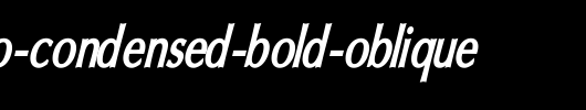 Oregon-LDO-Condensed-Bold-Oblique.ttf英文字体下载