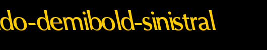 Oregon-LDO-DemiBold-Sinistral.ttf英文字体下载