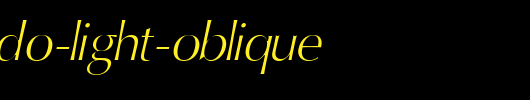 Oregon-LDO-Light-Oblique.ttf英文字体下载